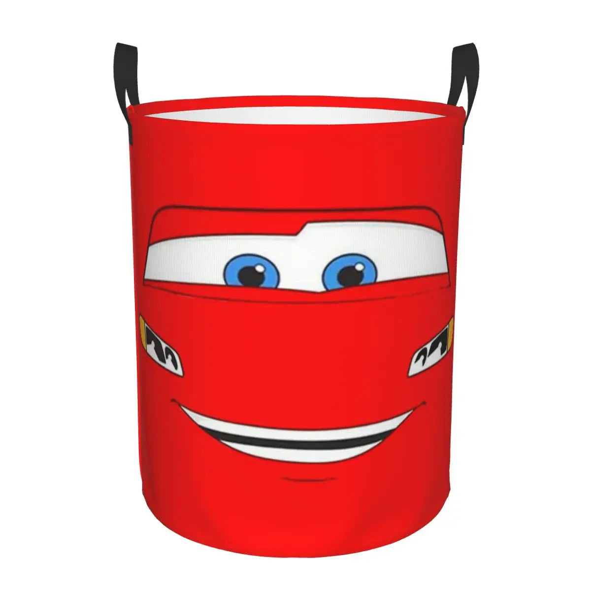 Cars Lightning McQueen Vasketøjskurv – Rummelig og Sammenfoldelig Kurv til Tøj